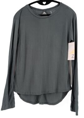 Zella Girls Long Sleeved Tunic Top Thumbholes Keyhole Back